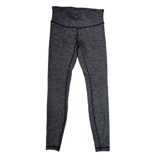 Lululemon Wunder Under Legging Low-Rise Tight 28" Leggings Heather Gray Size 4